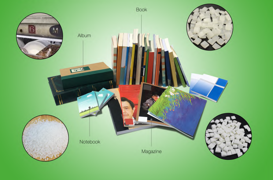 Books, albums, notebooks and magazines